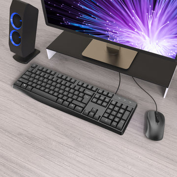 j5create JIKMU105 keyboard Mouse included Universal USB Black – image 5