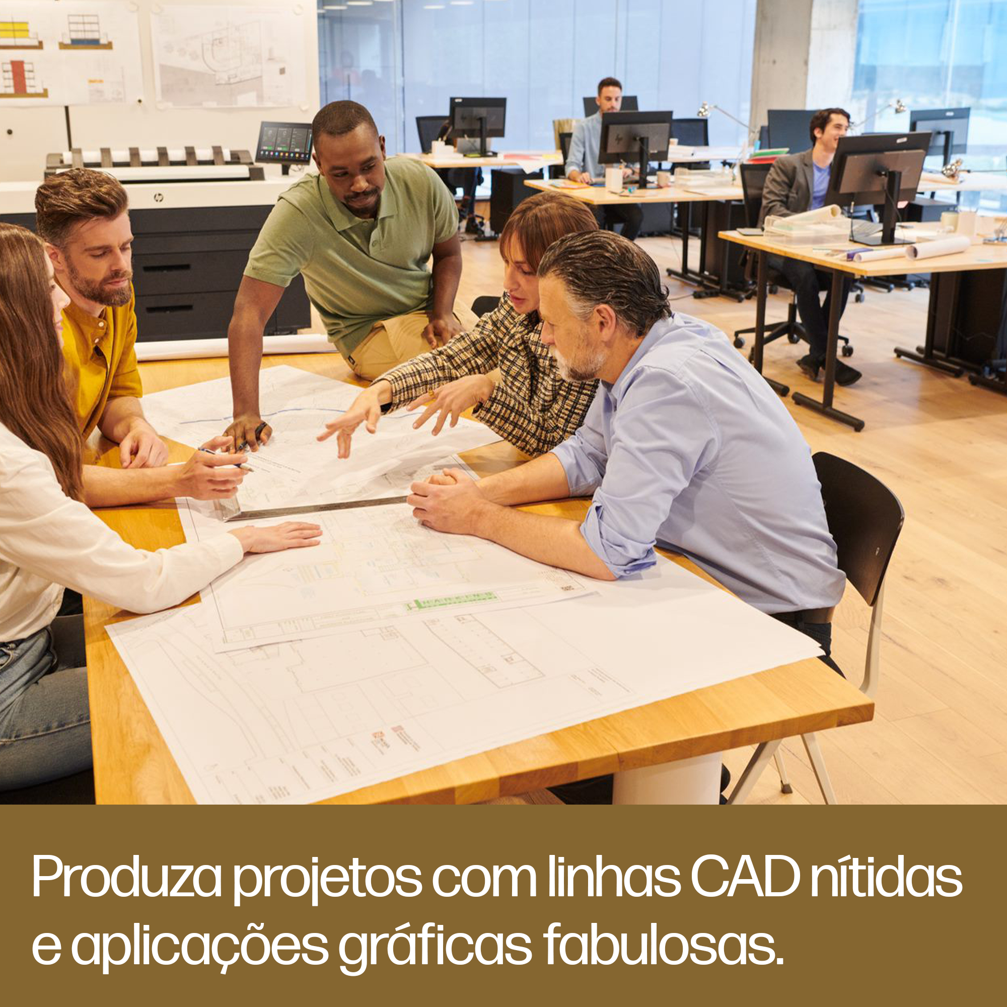 HP Multifunções DesignJet XL 3800 (36 pol.) — miniatura 4
