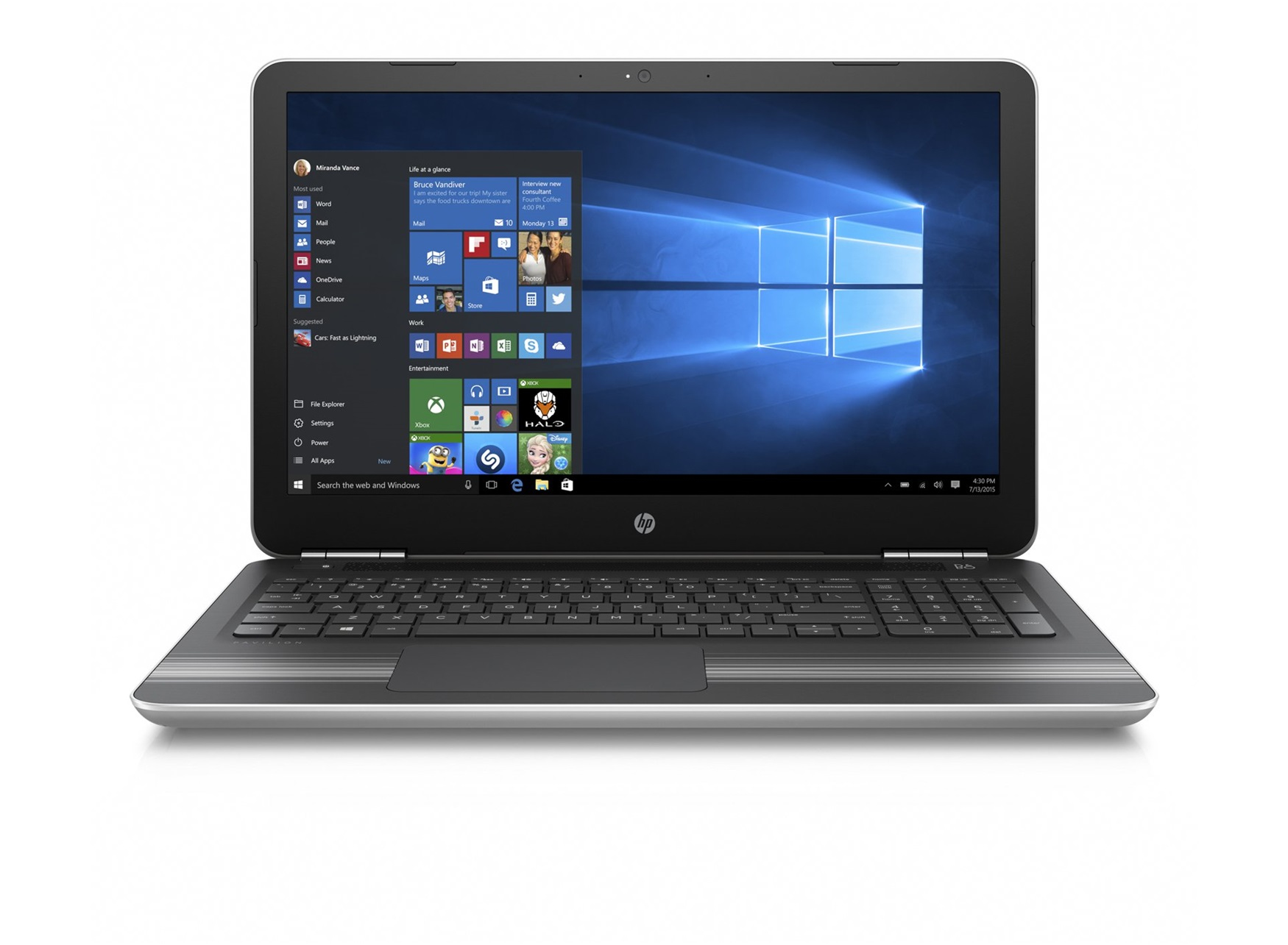 HP Pavilion 15-aw050ca AMD A10 A10-9600P Laptop