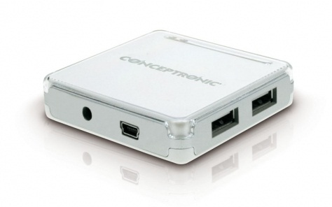 Conceptronic Stylish 7 Ports Powered USB Hub