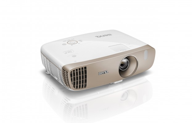 BenQ W2000w Standard throw projector 2000 ANSI lumens DLP 1080p (1920x1080) 3D Beige, White – image 2