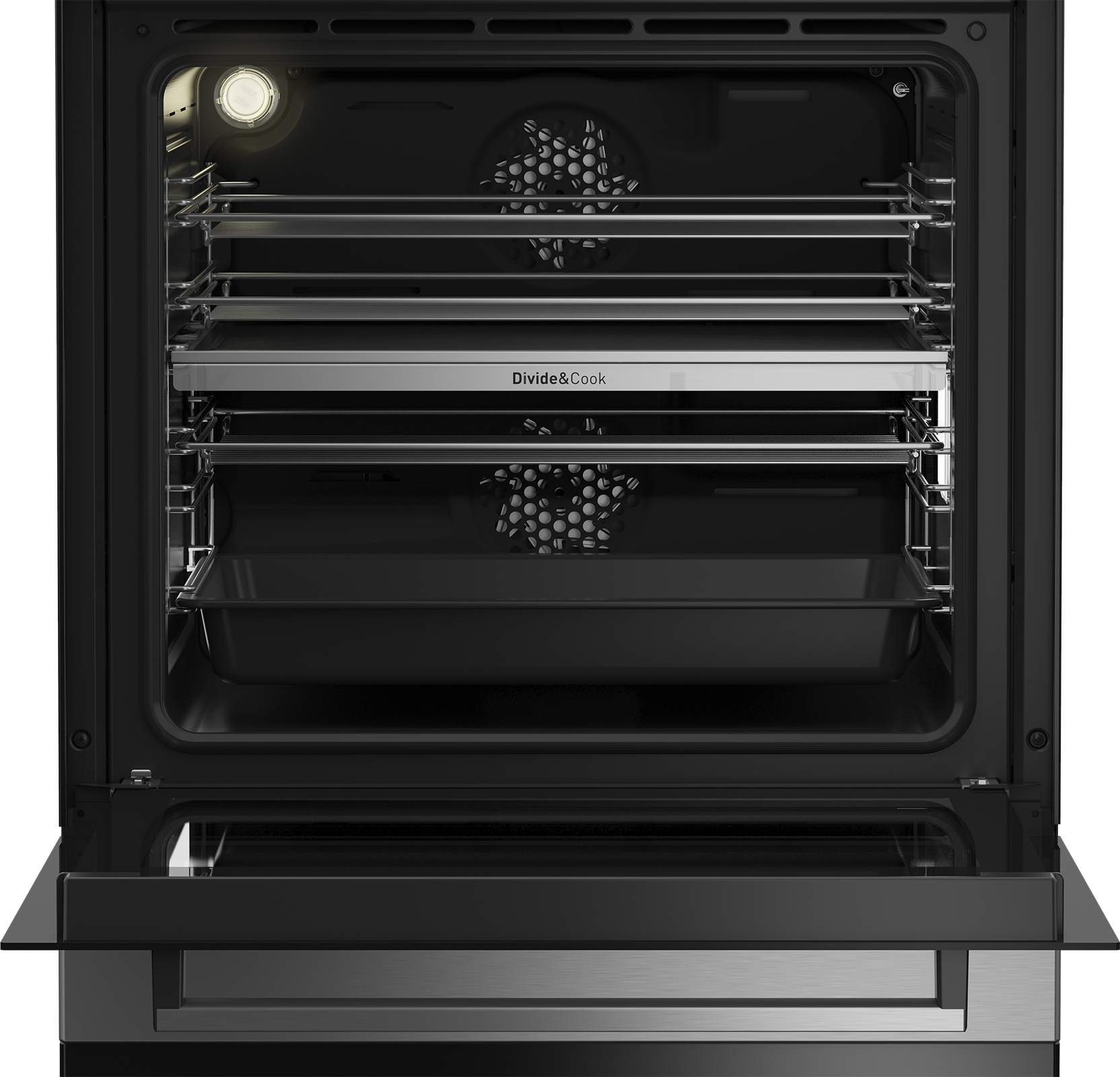 Beko SCC663X 60cm Split&Cook Electric Cooker – image 6
