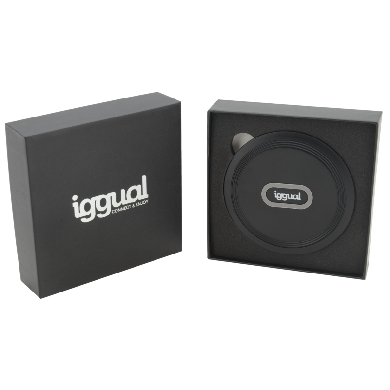 iggual IGG317099 mobile device charger Universal Grey USB Wireless charging Fast charging Indoor – image 2