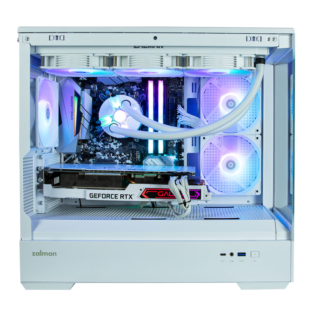Zalman P30 WHITE computer case Mini Tower image 6