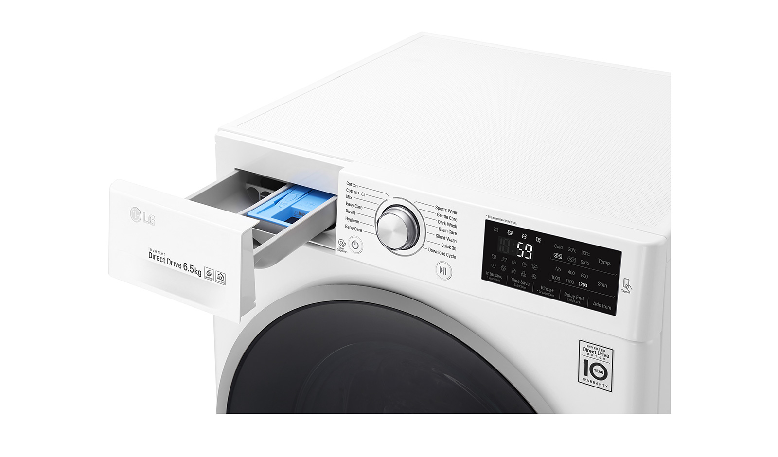 LG F2J6WN1W washing machine Front-load – image 9