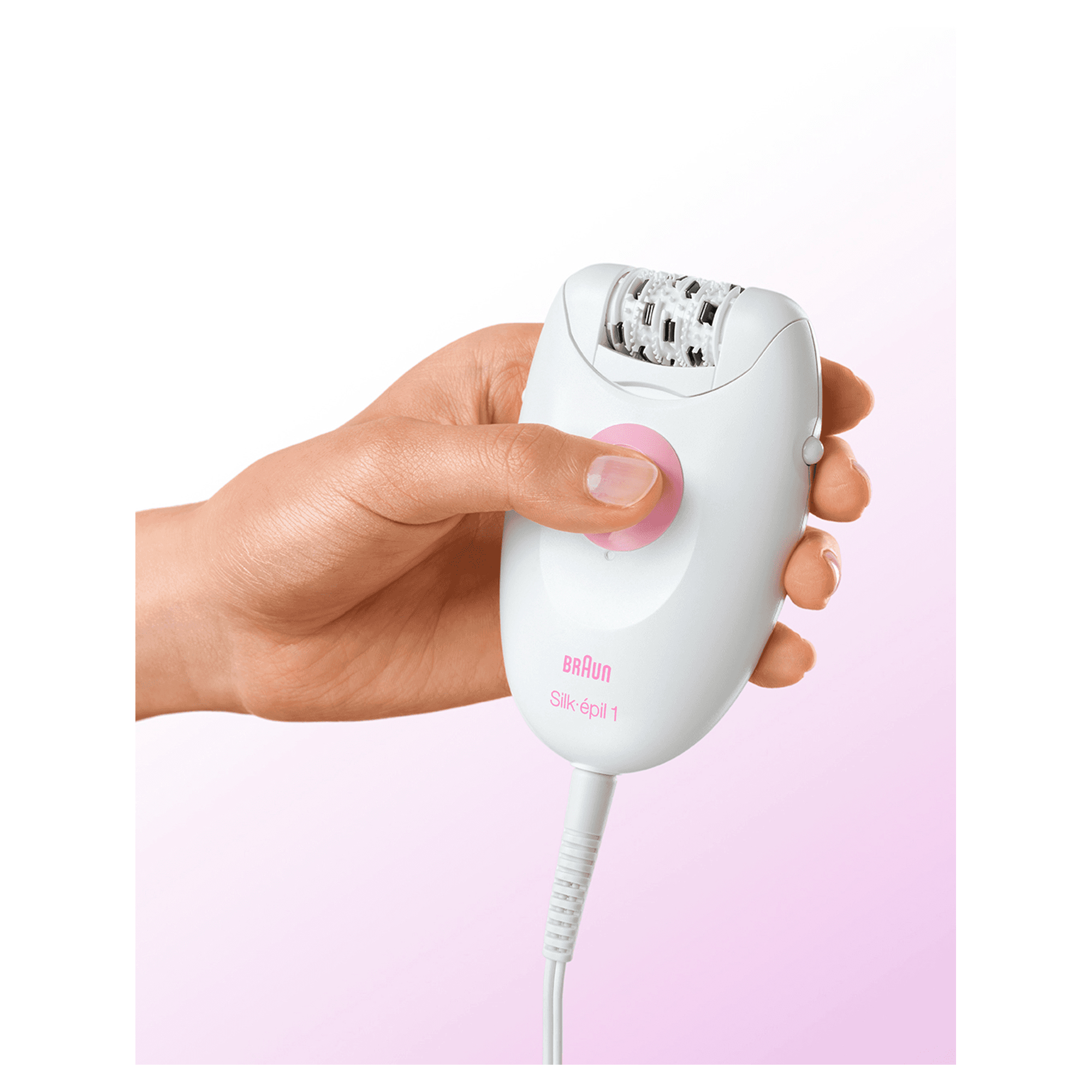 Braun 65362700 epilator 20 tweezers Rose, White – image 8