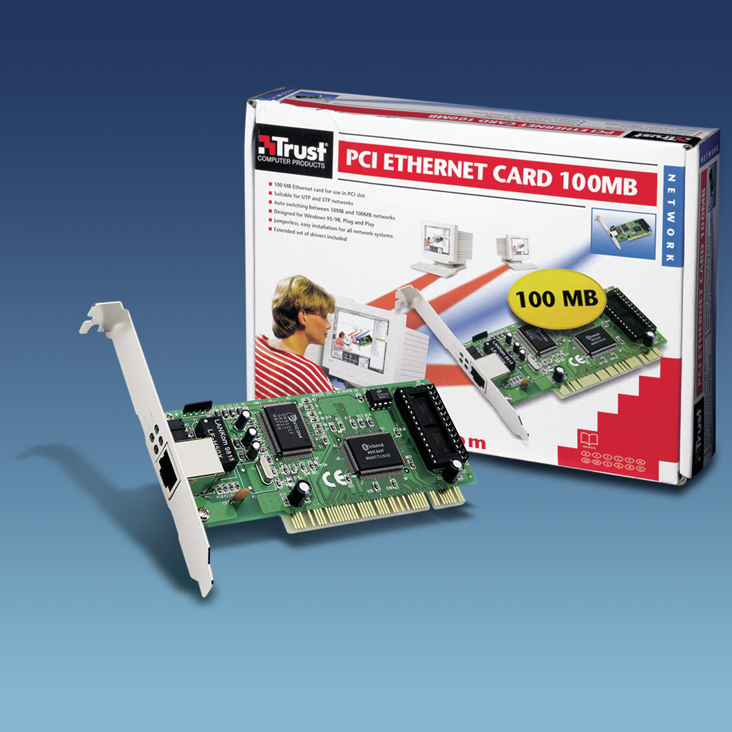 Trust 100MB PCI Ethernet Card