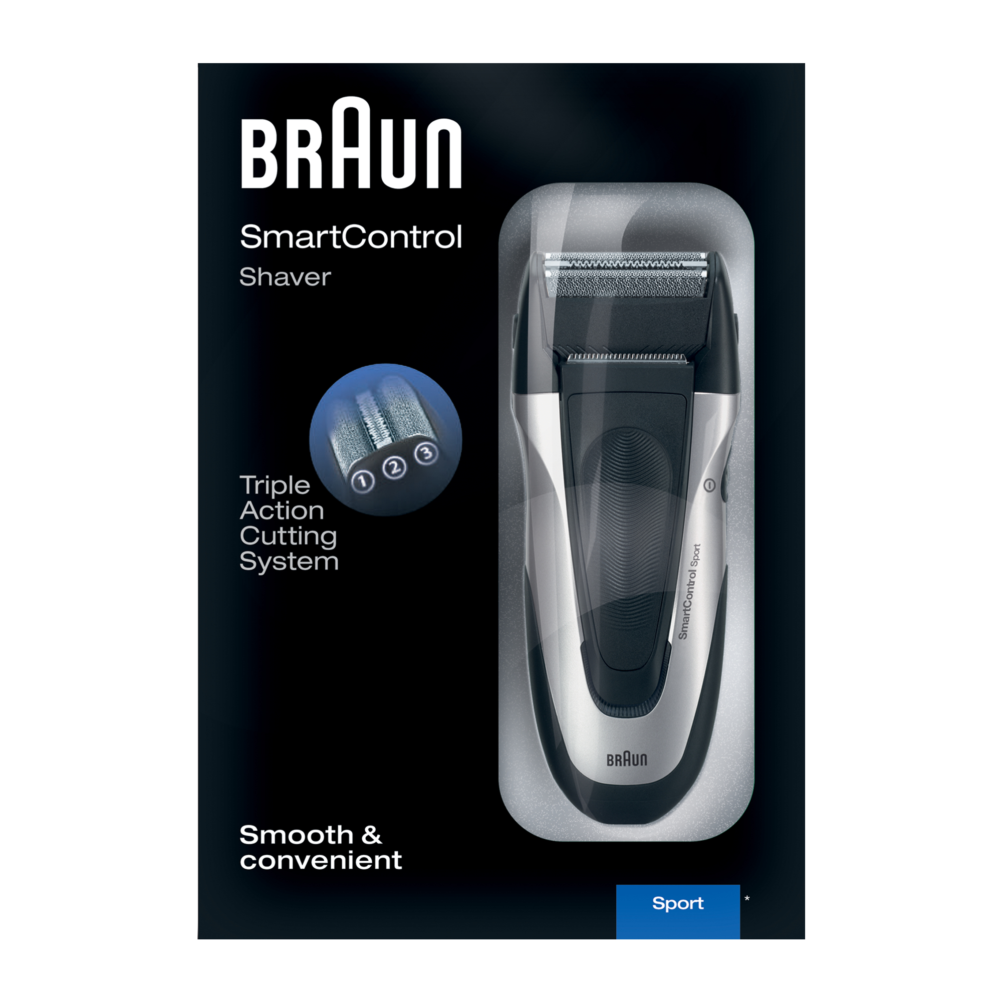 Braun 197s-1 Foil shaver Trimmer Silver – image 2
