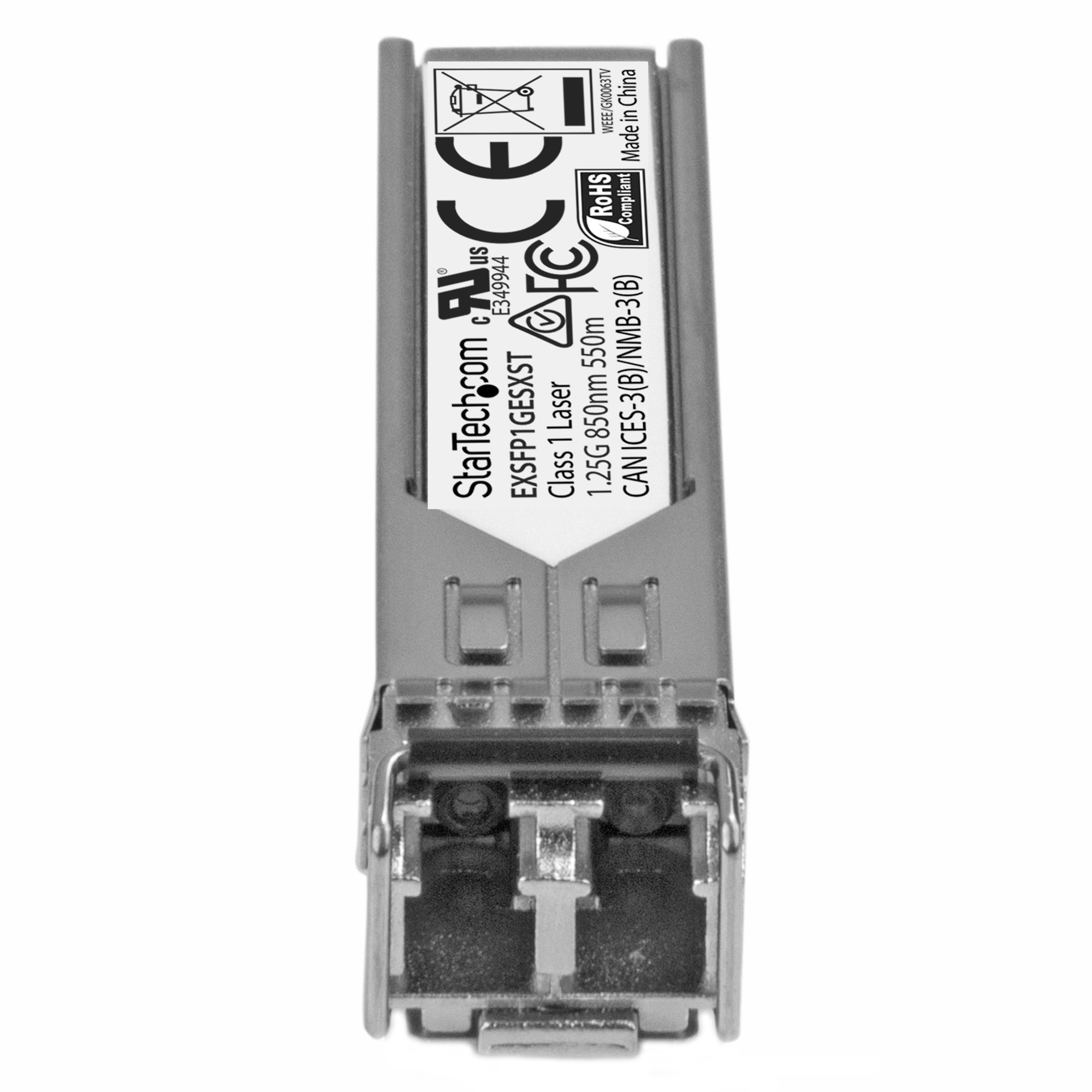StarTech.com Juniper EX-SFP-1GE-LX Compatible SFP Module - 1000BASE-LX - 1GbE Single Mode Fiber SMF Optic Transceiver - 1GE Gigabit Ethernet SFP - LC 10km - 131 – image 2