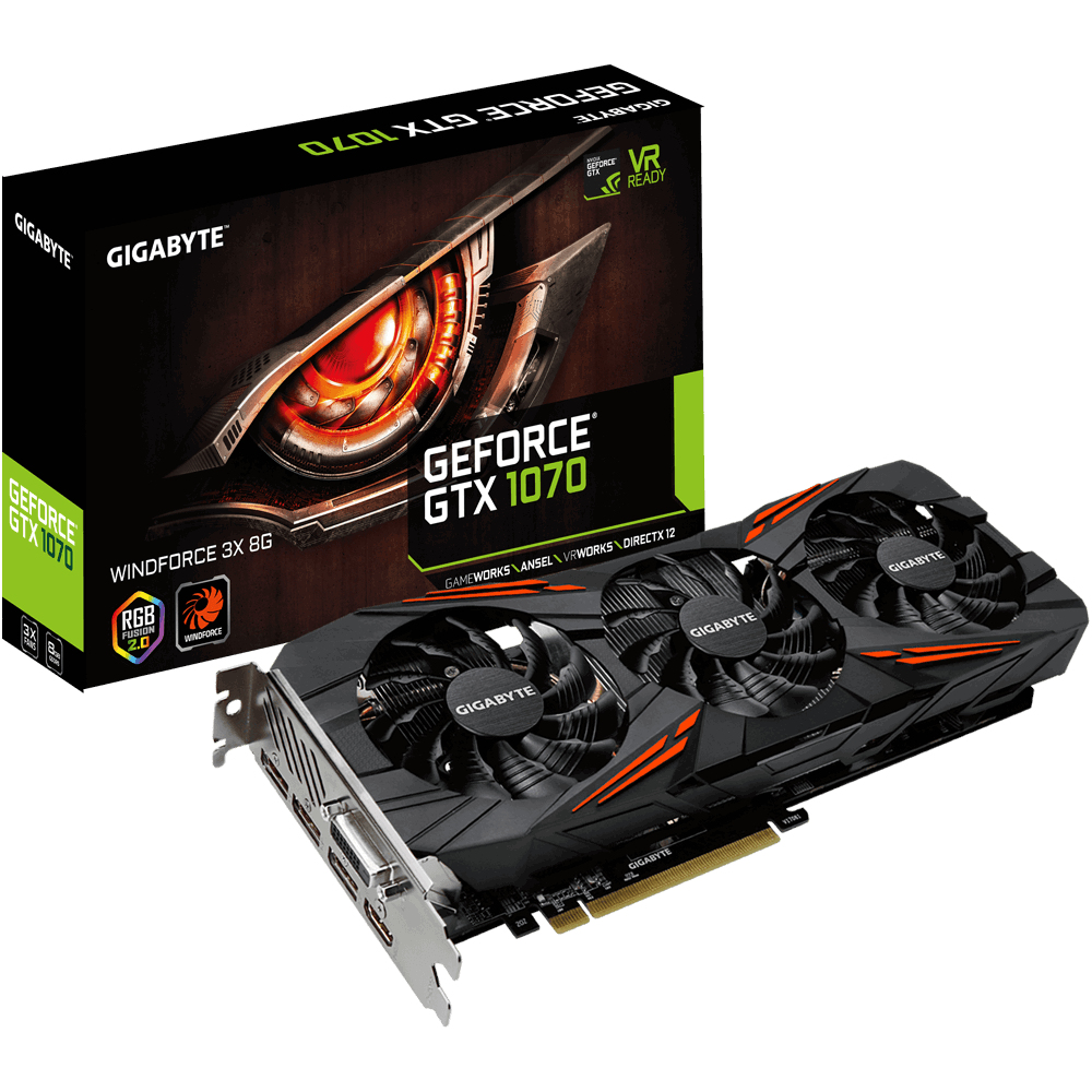 GIGABYTE GeForce GTX 1070 WINDFORCE