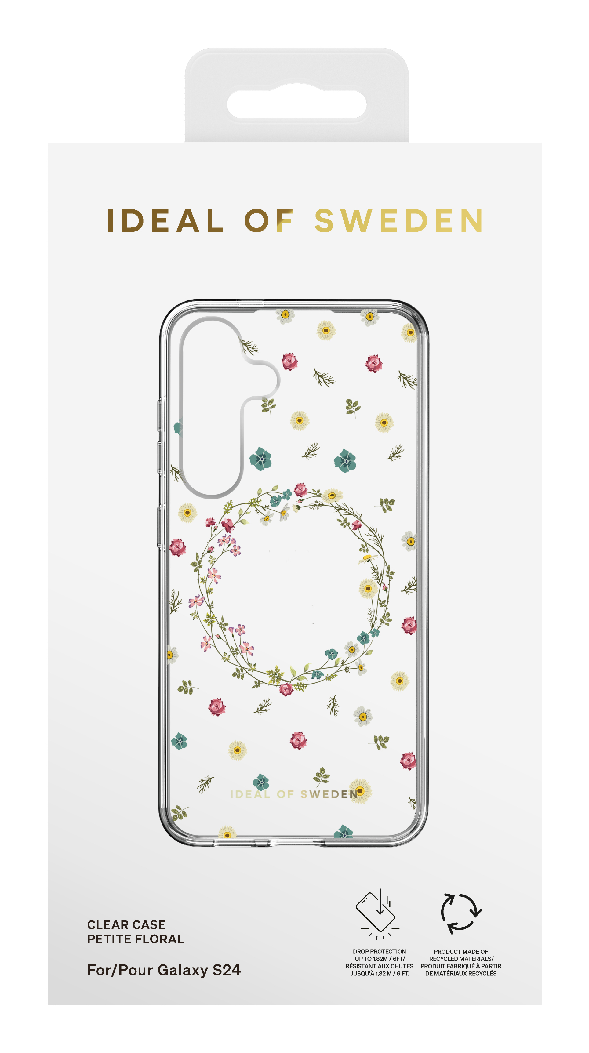iDeal of Sweden Clear Case Galaxy S24 / S25 Petite Floral – image 4