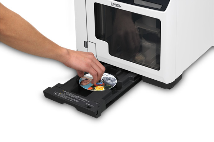 Epson PP-100III disc publisher 60 discs USB 3.2 Gen 1 (3.1 Gen 1) Black, White – image 2