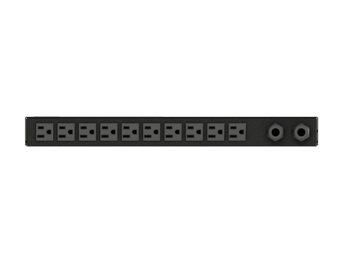 Vertiv Geist AN05M1R0-10S153-1ST5ST5A011-D power distribution unit (PDU) 10 AC outlet(s) 0U Black – image 2