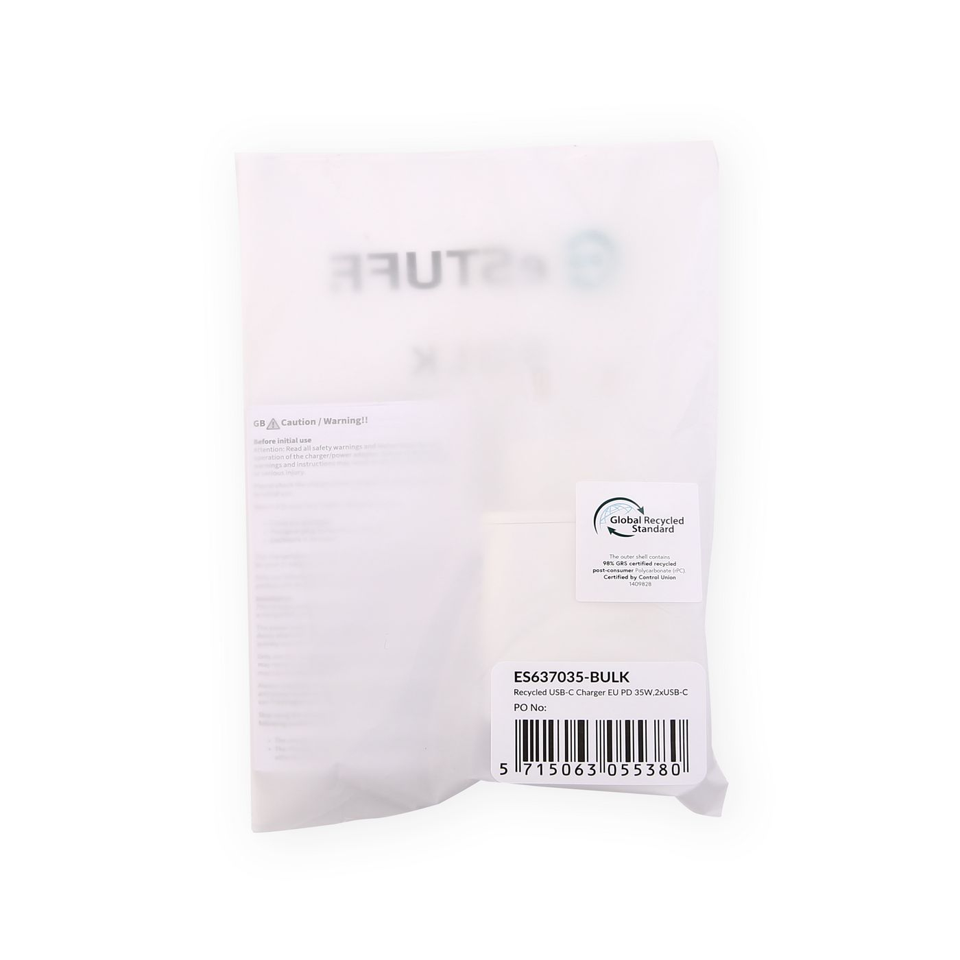 eSTUFF ES637035-BULK mobile device charger Smartphone White AC Fast charging Indoor – image 2