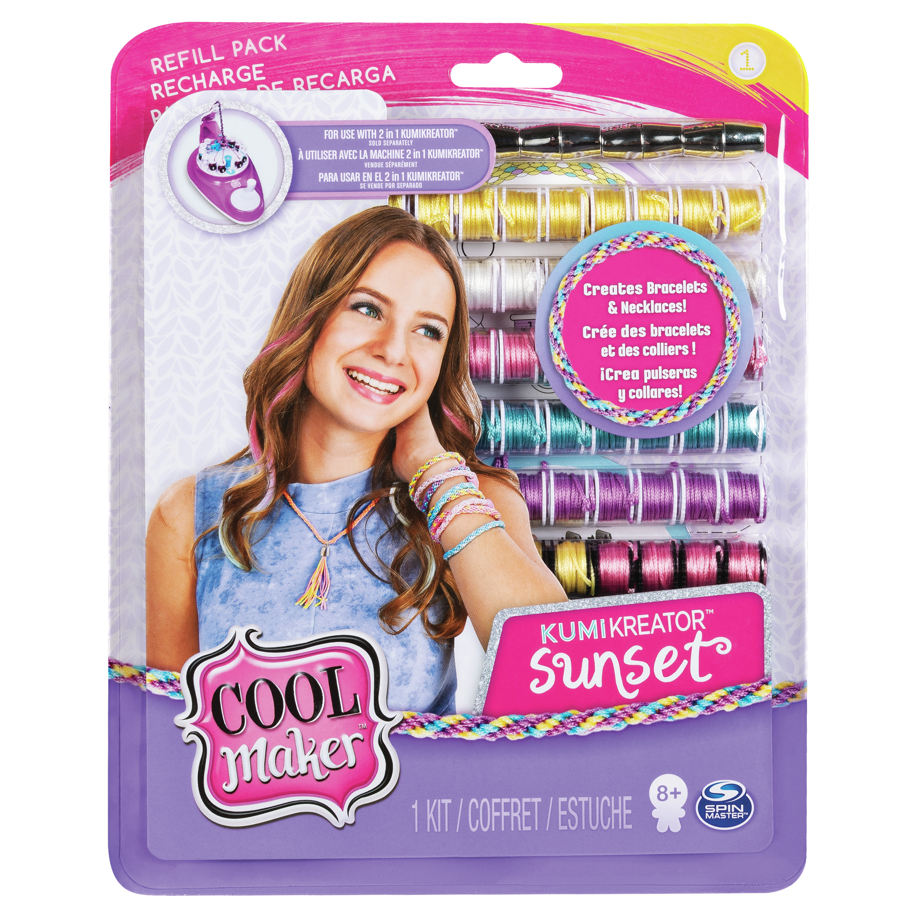 Cool Maker – KumiColors Jewels & Cools Fashion Pack, Makes Up to