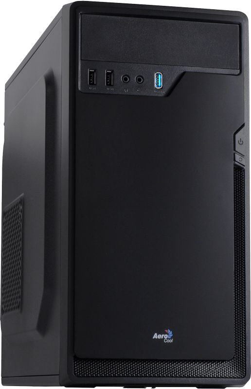 Aerocool CS100 Mini Tower Black – image 1
