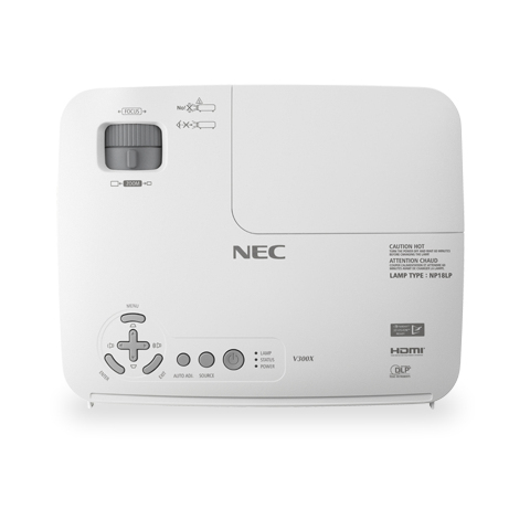 NEC NP-V300X data projector Standard throw projector 3000 ANSI lumens DLP XGA (1024x768) White – image 2