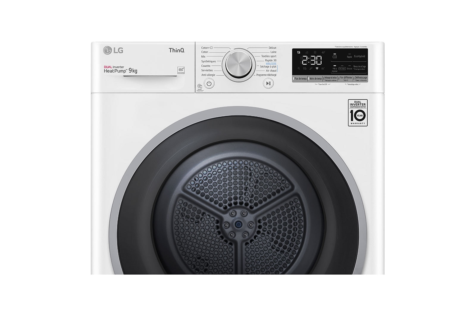 LG RH9V57WH tumble dryer Freestanding Front-load – image 5