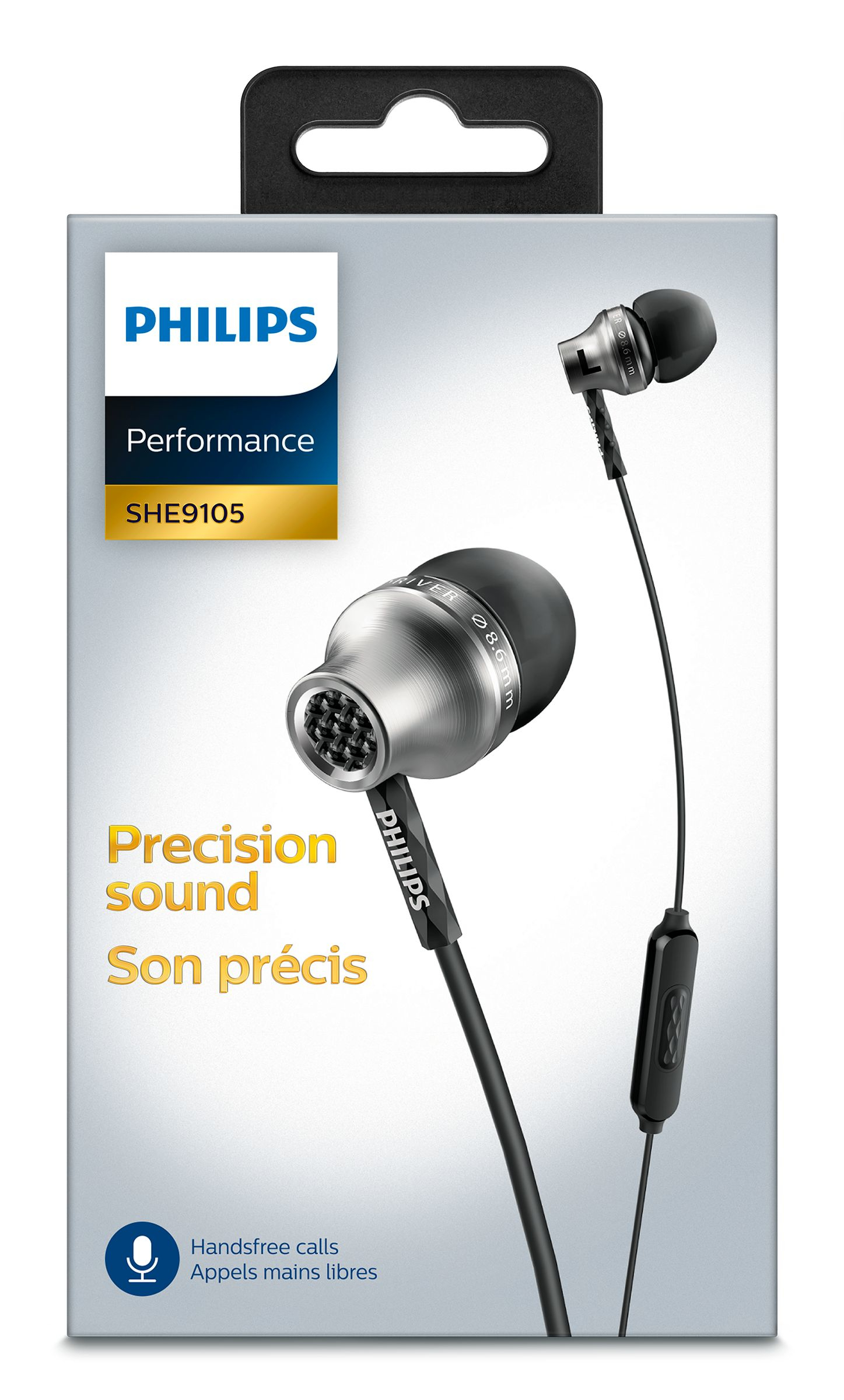 Philips Headphones with mic SHE9105SL/00 – image 3
