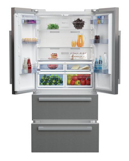 Beko GNE60530X side-by-side refrigerator Freestanding – image 2