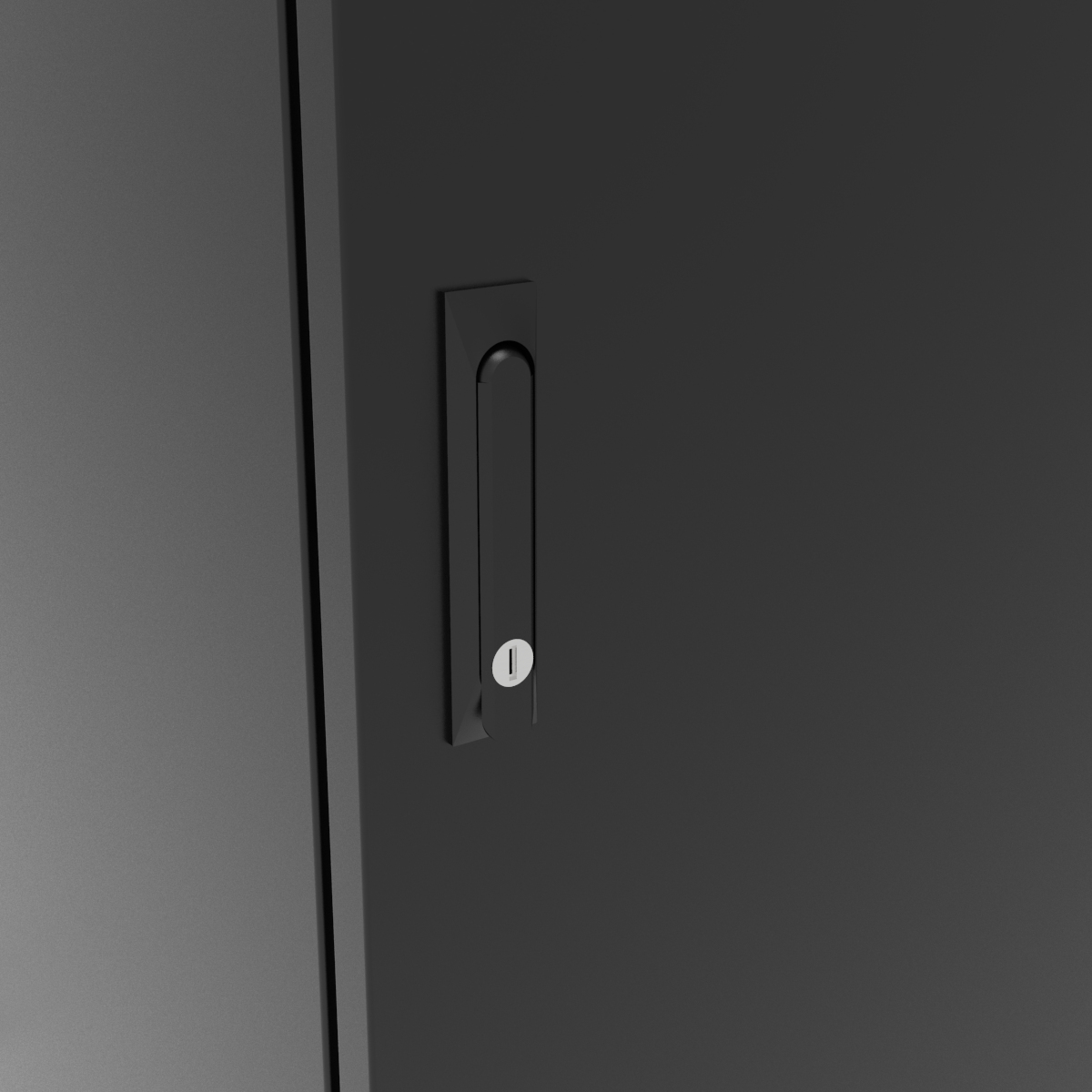 Vertiv VR Rack GL48WMCMS-B-SH-00-00 rack cabinet 25U Wall mounted rack Black – image 4