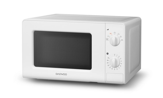 Daewoo KOR-6LM07 White Solo microwave Countertop
