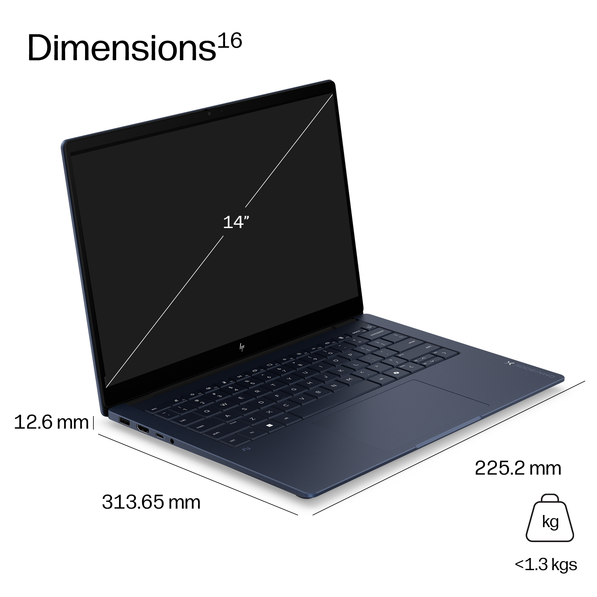 HP DP2P0EA laptop Copilot+ PC Intel Core Ultra 5 325 – image 7
