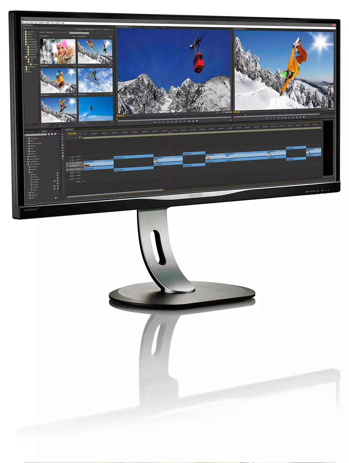 Philips Brilliance UltraWide LCD Display with MultiView BDM3470UP/75 – image 2