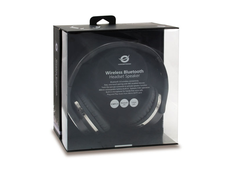 Conceptronic Wireless Bluetooth Headset Speaker – image 5