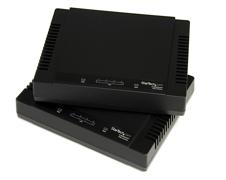 StarTech.com 4 Port 10/100 VDSL2 Ethernet Extender Kit over Single Pair Wire - 1km – image 2