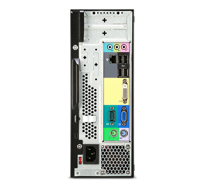 Acer Veriton X X2631G Intel Pentium G G3240 4 GB DDR3-SDRAM 500 GB HDD FreeDOS SFF PC Black image 4