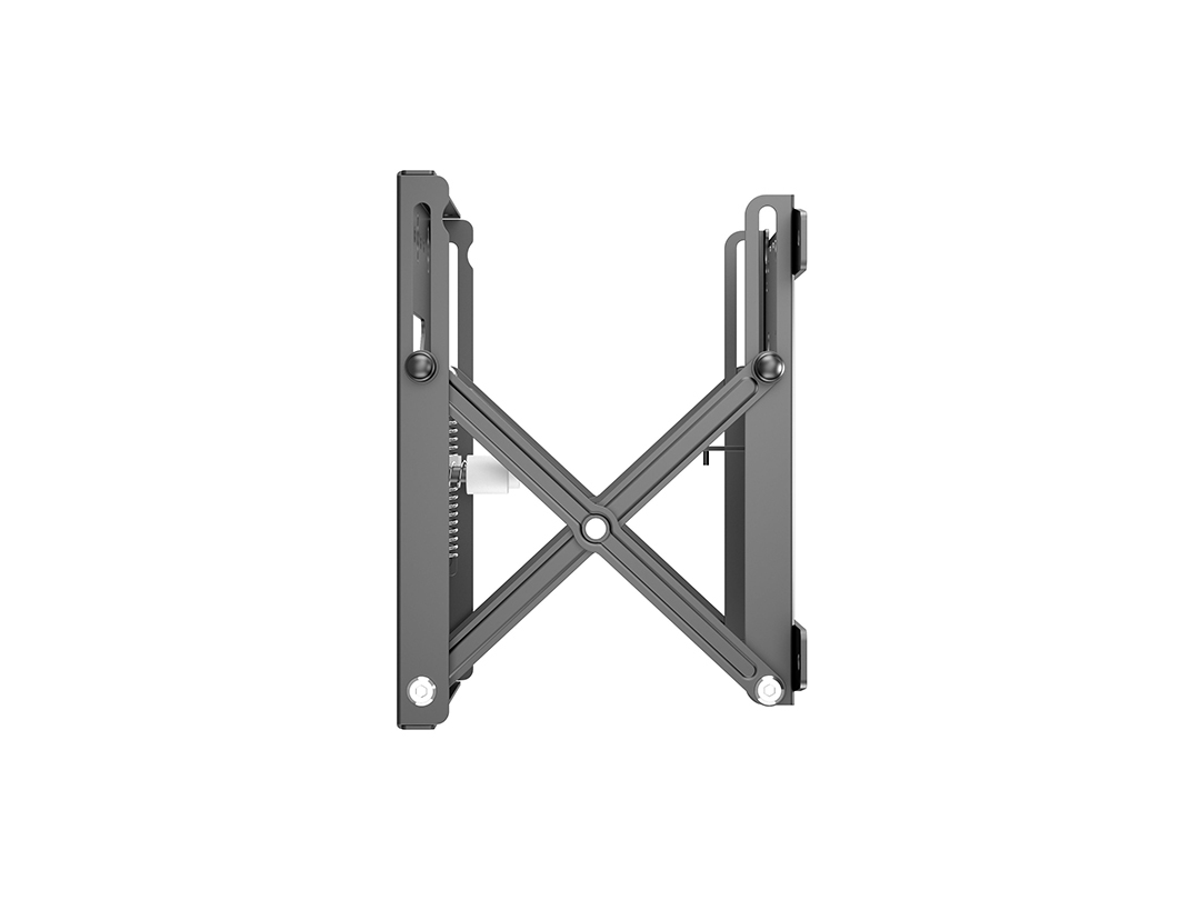 صورة حامل فيديو جداري Multibrackets M Public Push X Small 200 ثابت أسود فولاذي 18 كجم 13"-43" 200x200 مم