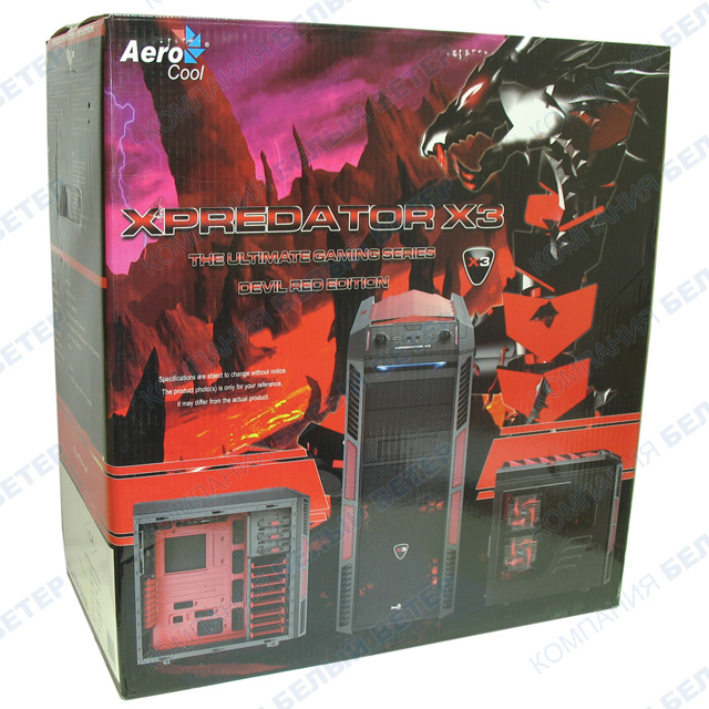 Aerocool Xpredator X3 Devil Red – image 5