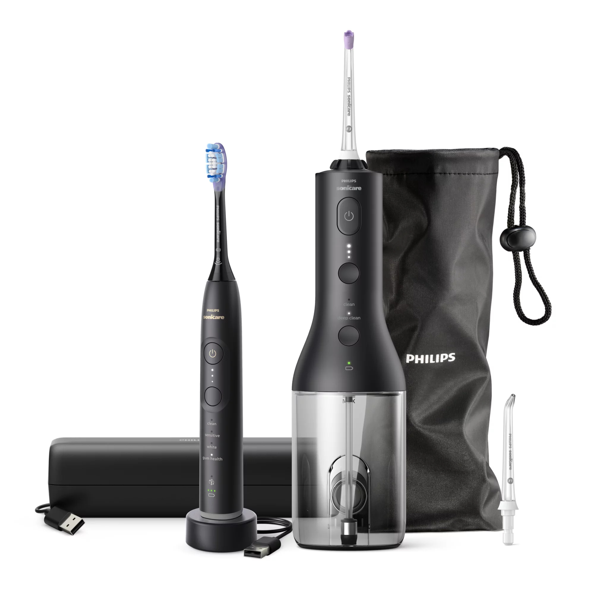 Philips HX3887/43 electric toothbrush Adult Sonic toothbrush Black – image 1
