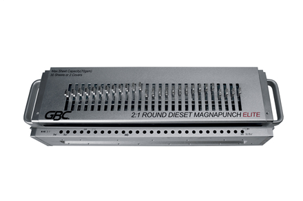 GBC 4410049 macchina piegafoglii Rilegatrice a filo Argento