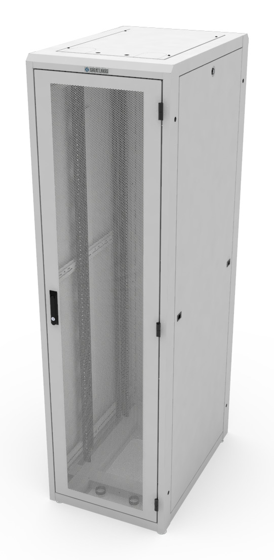 Vertiv GL840E-2432-W-1032MS rack cabinet 44U Freestanding rack White – image 2
