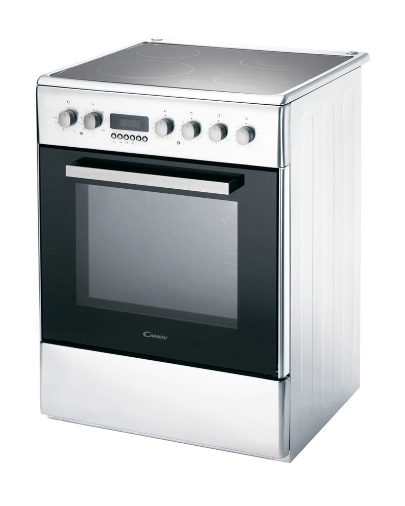 Candy CCV6525W Freestanding cooker Electric Ceramic hob White