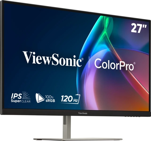 Viewsonic VP Series 27" 120Hz 2K QHD Pantone Validated 100% sRGB & Factory Calibrated Monitor with 90W USB-C – image 4