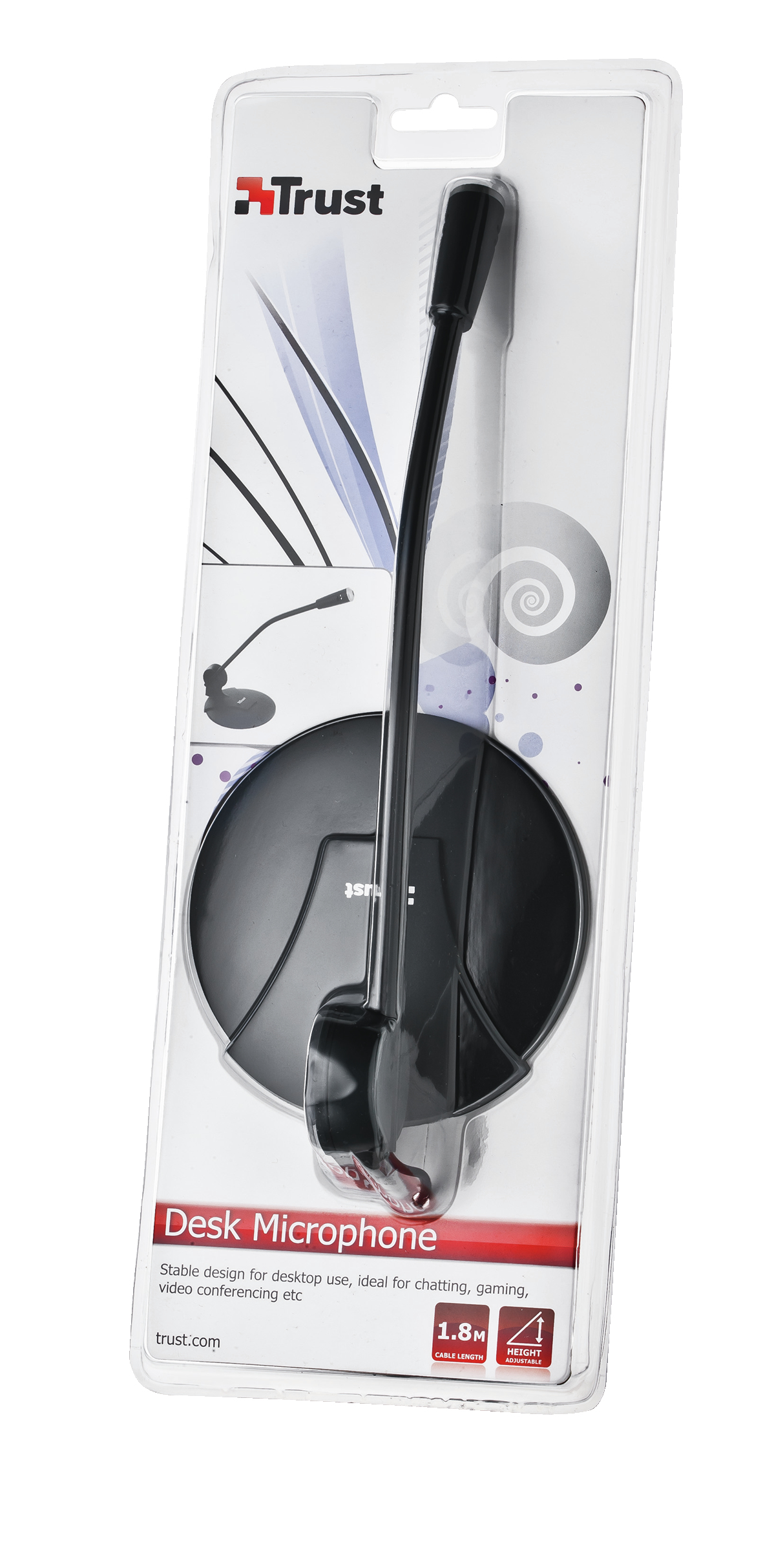 Trust MC-1200 Black PC microphone – image 2