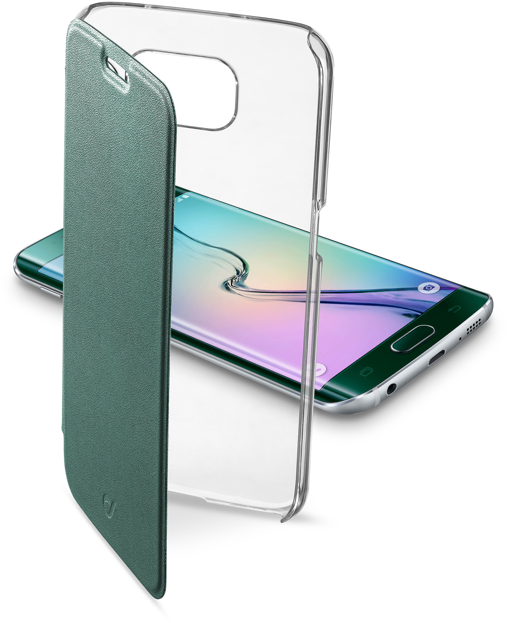 Cellularline Clear Book - Galaxy S6 – image 1