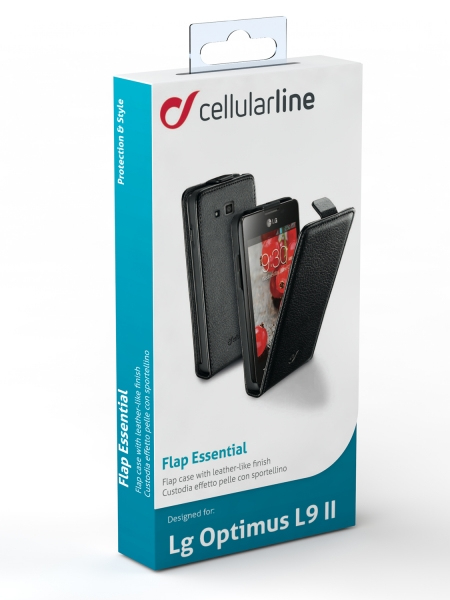 Cellularline FLAPESSENLGL9IIBK mobile phone case Flip case Black – image 2