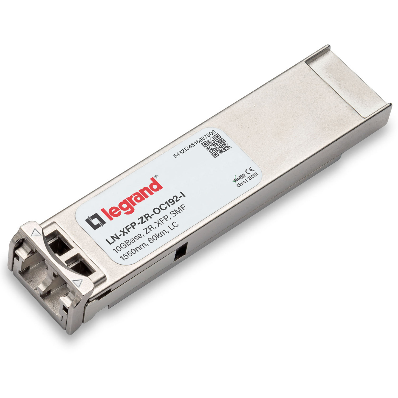 Legrand LN-XFP-ZR-OC192-I network transceiver module Fiber optic 10000 Mbit/s 1550 nm