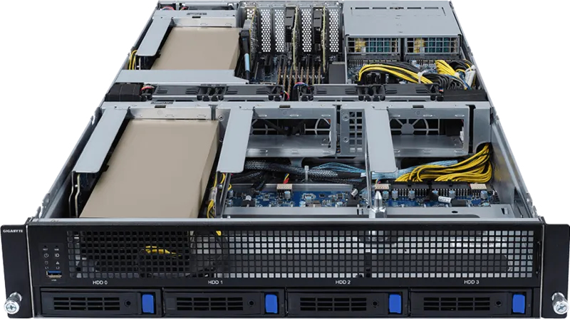 GIGABYTE G242-P32 LGA 4926 Rack (2U) Black, Steel – image 5