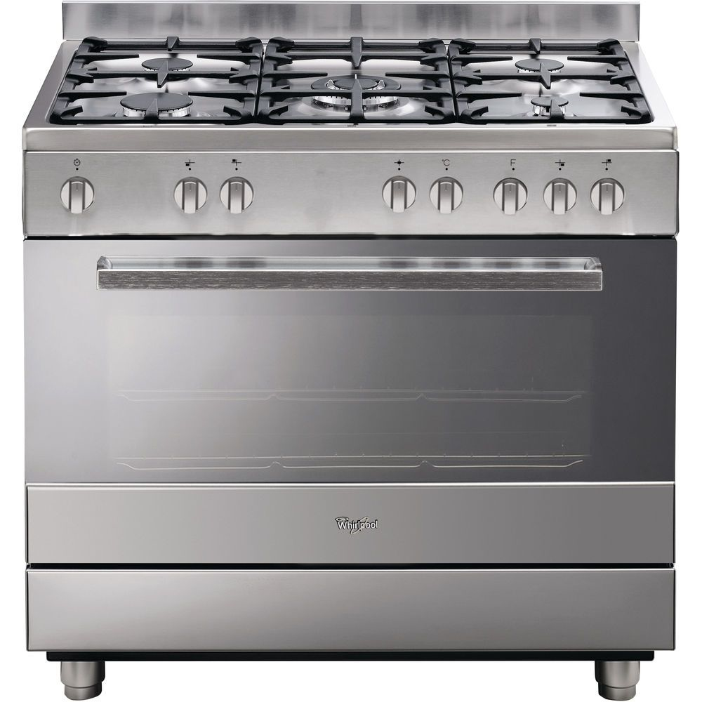 Whirlpool TWM951CGE2 Range cooker Electric Gas Stainless steel