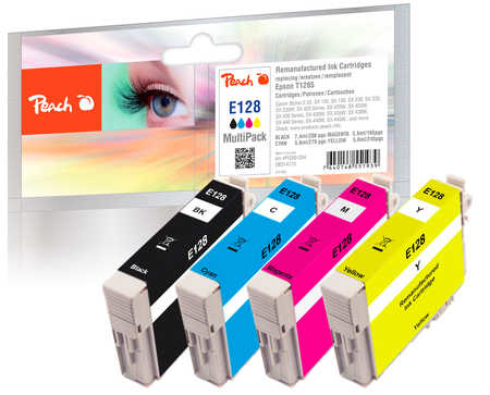 Peach 314773 ink cartridge 4 pc(s) Compatible Standard Yield Black, Cyan, Magenta, Yellow