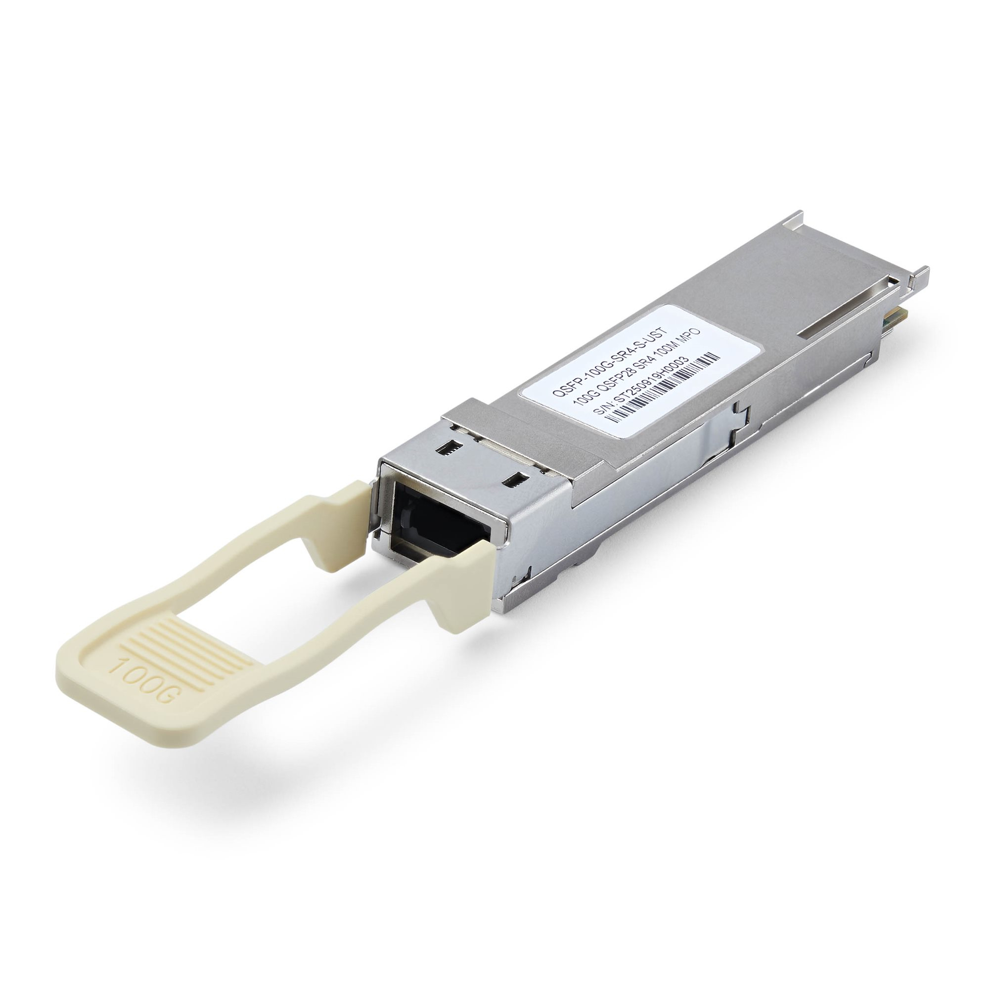 StarTech.com Cisco QSFP-100G-SR1.2 Compatible QSFP Module, 100Gbps Multi Mode Fiber (MMF), 100m [328ft], LC Transceiver, 850nm/900nm – image 1
