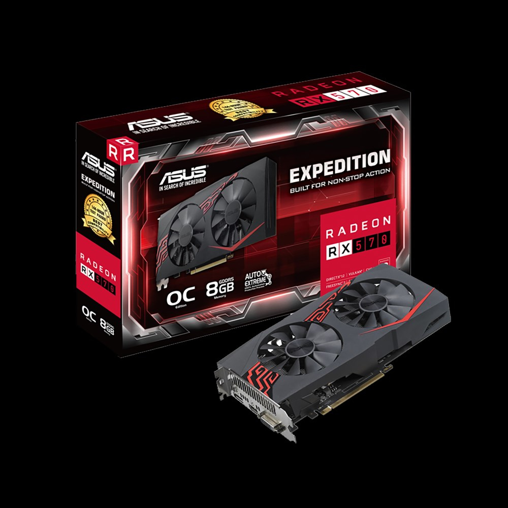ASUS EX-RX570-O8G graphics card AMD Radeon RX 570 – image 7