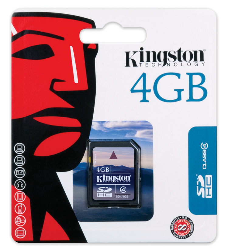 Kingston Technology 4GB SDHC Class 4 – image 2