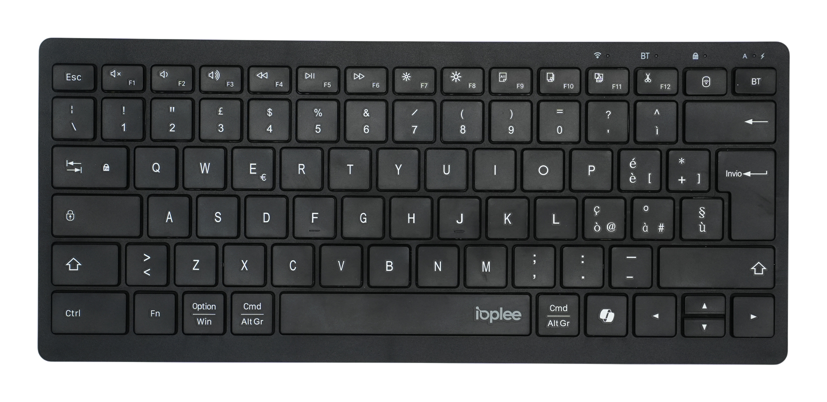 IOPLEE IOPEXTRCKBB582 keyboard Universal RF Wireless + Bluetooth QWERTY Italian Black