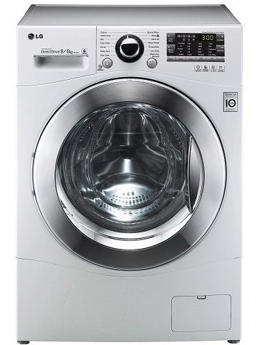 LG F84A8YD washer dryer Freestanding Front-load White
